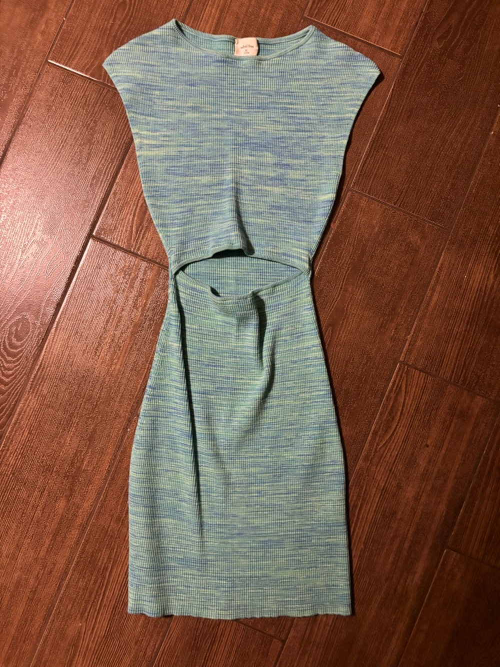 Aritzia Wilfred Cutout Knit Dress